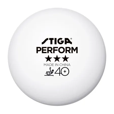 Мяч для наст. тенниса Stiga Perform 3***, 40+, 1113-2110-06, пластик, ITTF Appr., уп.6 шт, бел за 2&nbsp;121.60 ₽ купить в Петрозаводске