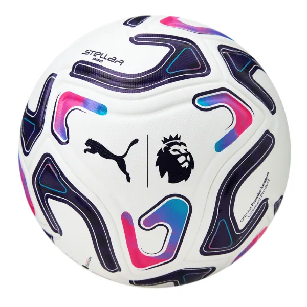 Мяч футб. PUMA Stellar Pro PL, 08510701, р.5, FIFA Quality Pro, 8п, ПУ, термосш, бело-фиолетовый за 9&nbsp;069.50 ₽ в Петрозаводске
