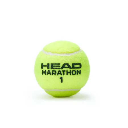 Мяч теннисный HEAD Marathon 3B, 578183, крафт. упак.3шт, без давления, фетр, нат.резина,желтый за 1&nbsp;055.70 ₽ купить в Петрозаводске