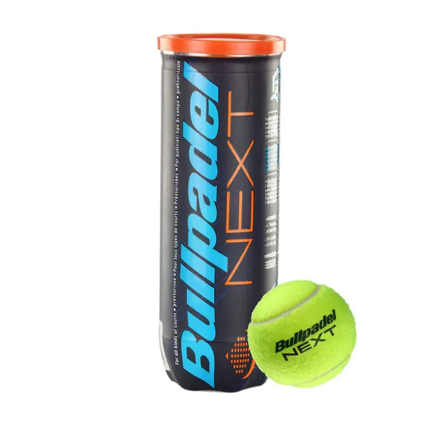 Мяч для падела BULLPADEL Next, 471961, уп.3 шт, FIP Approved, войлок, каучук,желтый за 1&nbsp;207 ₽ в Петрозаводске