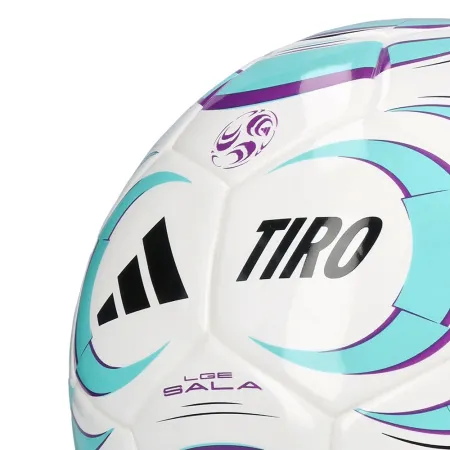 Мяч футзал. ADIDAS Tiro League Sala JW1526, р.4, FIFA Basic, 32 пан, ТПУ, термосш., бело-бирюз-фиол за 4&nbsp;833.10 ₽ купить в Петрозаводске