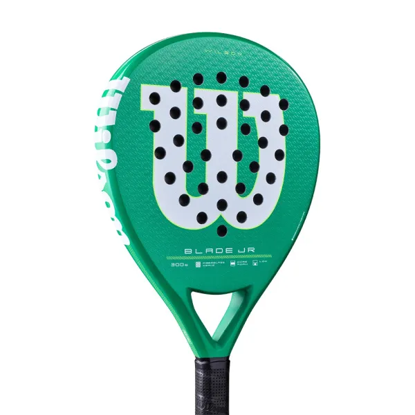 Ракетка для падела WILSON Blade Jr  V4 Padel, WR213811U0, для начин-х, стекловолокно, зеленый за 14&nbsp;934.50 ₽ в Петрозаводске