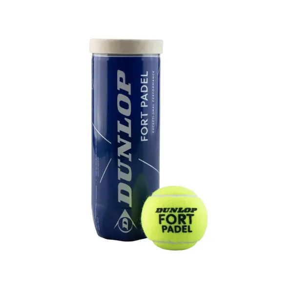 Мяч для падела Dunlop Fort Padel, 601555, уп.3 шт, FIP, сукно, нат.резина,желтый за 1&nbsp;135.60 ₽ в Петрозаводске