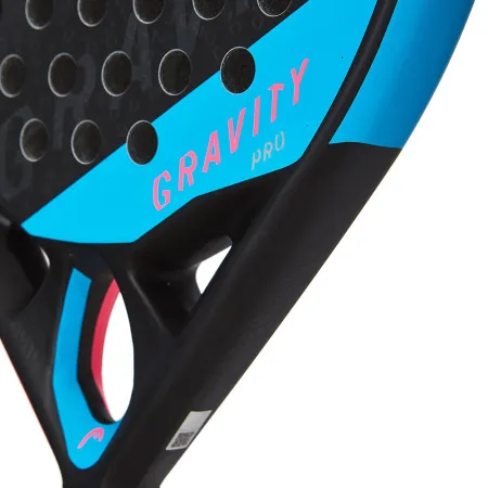 Ракетка для падела HEAD Gravity Pro 2022, 228162,для продв.игр., карбон, стекловолокно,черн-сине-роз за 16&nbsp;138.10 ₽ купить в Петрозаводске