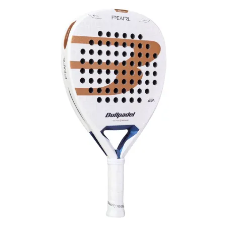 Ракетка для падела BULLPADEL Pearl 27, 497249, для проф-в, стекловолокно,карбон, бело-золотистый за 44&nbsp;319 ₽ купить в Петрозаводске