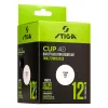 Мяч для наст. тенниса Stiga Cup ABS, 1110-2510-12, диам.40+мм, пластик, упак. 12 шт, белый за 1&nbsp;774.80 ₽ купить в Петрозаводске