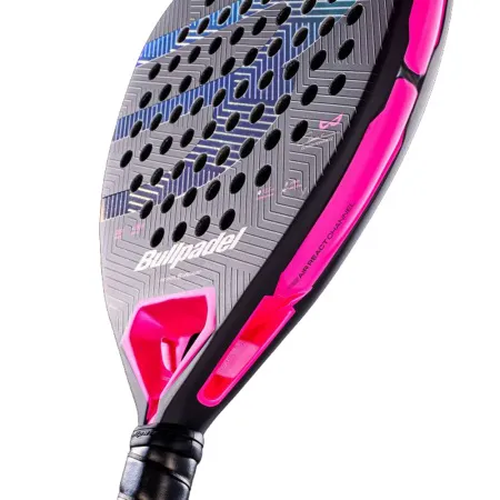 Ракетка для падела BULLPADEL Wonder 27, 497250, для продв.игроков, стекловолокно, карбон, черно-роз за 42&nbsp;969.20 ₽ купить в Петрозаводске
