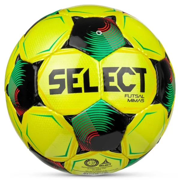 Мяч футзал. SELECT Futsal Mimas V26, 1053471007, р.4,FIFA Basic, 32п, ПУ, руч.сш, желто-зелено-черн. за 6&nbsp;113.20 ₽ в Петрозаводске