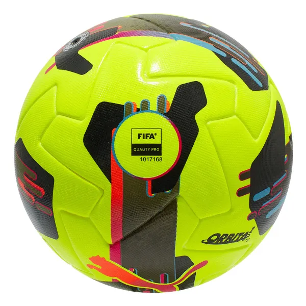 Мяч футб. PUMA Orbita 2 TB, 08432303, р.5, FIFA Quality Pro, 12 пан., ТПУ, термосшивка, желто-черный за 7&nbsp;260.70 ₽ в Петрозаводске