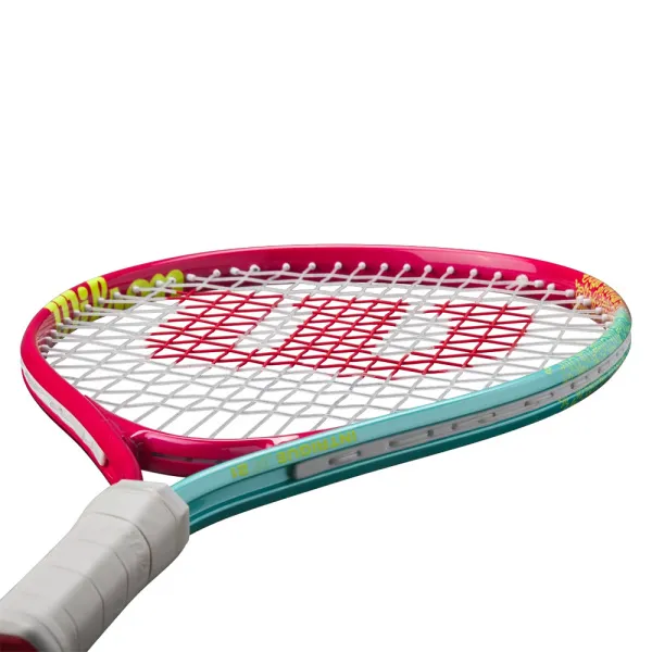 Ракетка б/т дет. Wilson Intrigue Jr 21, WR180510U, для дет.5-6лет, алюминий,со струн.,розово-бирюзов за 5&nbsp;271.70 ₽ в Петрозаводске