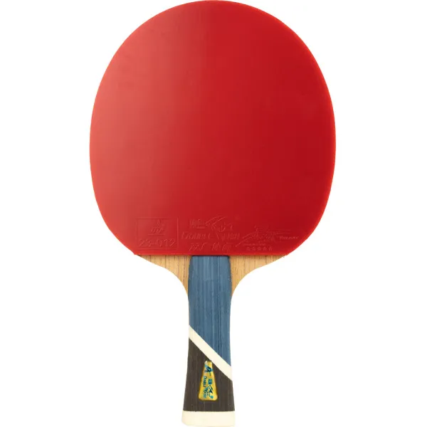 Ракетка для н/т DOUBLE FISH 5A+C, для продвин, ITTF Appr, накл. 2,1 мм, конич. ручка+ 2 мяча V40+мм за 2&nbsp;779.50 ₽ в Петрозаводске