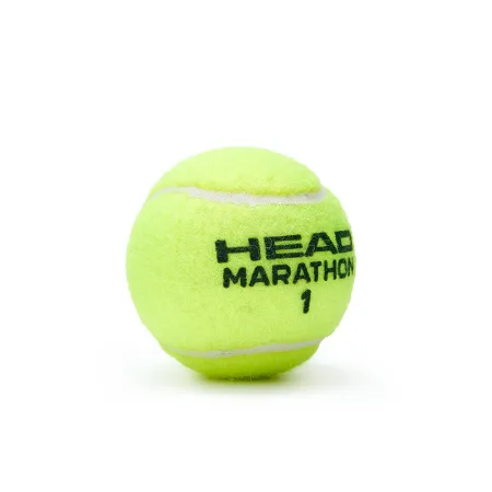 Мяч теннисный HEAD Marathon 3B, 578183, крафт. упак.3шт, без давления, фетр, нат.резина,желтый за 1&nbsp;055.70 ₽ купить в Петрозаводске