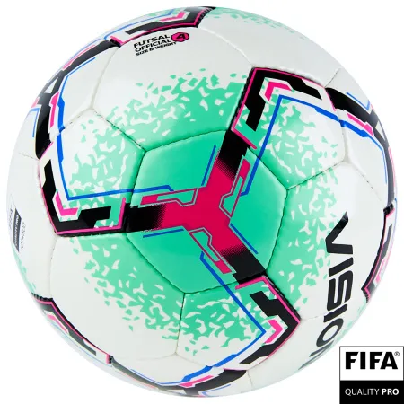 Мяч футзал. VISION SALA+, FIFA Quality Pro, FS324084 р.4, 32 п. PU, 4 подкл.сл, руч.сшив.,бело-зелен за 4&nbsp;943.60 ₽ купить в Петрозаводске
