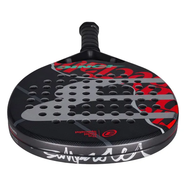Ракетка для падела BULLPADEL Ionic Control 26, 494412, для продв. игроков, карбон, черно-красный за 33&nbsp;734.80 ₽ в Петрозаводске