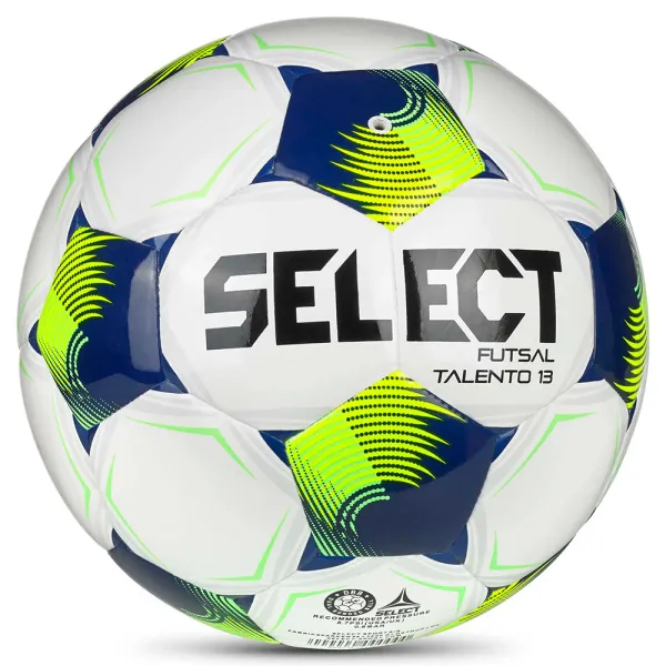 Мяч футзал. SELECT Futsal Talento 13 V26, 1062471015, р.3, 32п, ТПУ, гибр.сш, бело-сине-желтый за 4&nbsp;355.40 ₽ в Петрозаводске