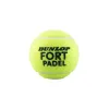 Мяч для падела Dunlop Fort Padel, 601555, уп.3 шт, FIP, сукно, нат.резина,желтый за 1&nbsp;135.60 ₽ купить в Петрозаводске