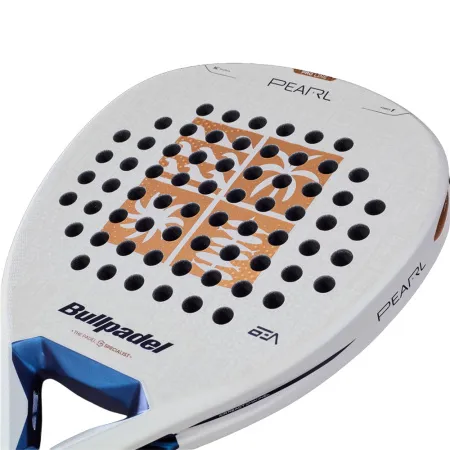 Ракетка для падела BULLPADEL Pearl 27, 497249, для проф-в, стекловолокно,карбон, бело-золотистый за 44&nbsp;319 ₽ купить в Петрозаводске