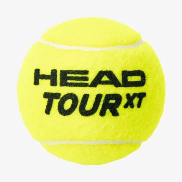 Мяч теннисный HEAD Tour XT 4B, 570824, уп.4 шт,одобр.ITF,сукно,нат.резина,желтый за 1&nbsp;489.20 ₽ в Петрозаводске