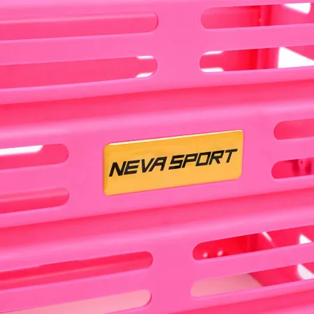 Корзина для теннисных мячей NEVA SPORT, UEA1_P, на 75 мячей, пластик, розовый за 5&nbsp;778.30 ₽ купить в Петрозаводске