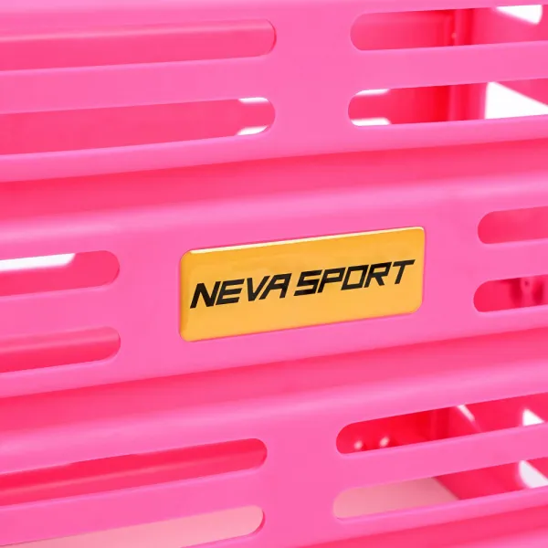 Корзина для теннисных мячей NEVA SPORT, UEA1_P, на 75 мячей, пластик, розовый за 5&nbsp;778.30 ₽ в Петрозаводске