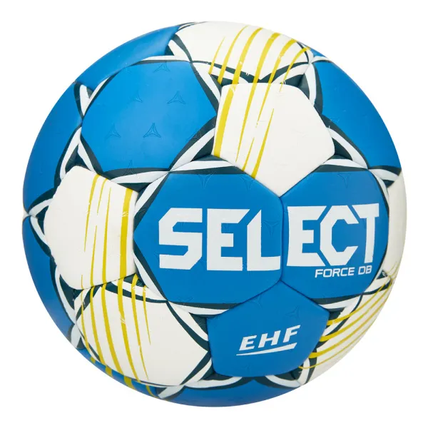 Мяч ганд. SELECT HB FORCE DB V25, 1622858205, Senior (р.3), EHF Appr,ПУ, гибр.сш., сине-белый за 8&nbsp;438.80 ₽ в Петрозаводске
