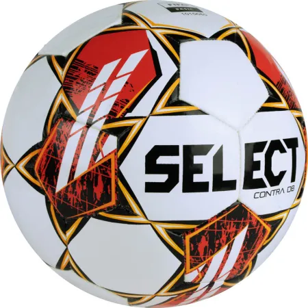 Мяч футб. SELECT Contra DB V23, 0854160300, р.4, FIFA Basic, 32 пан, ПУ, гибрид.сш, бел-чер-красн за 4&nbsp;455.70 ₽ купить в Петрозаводске