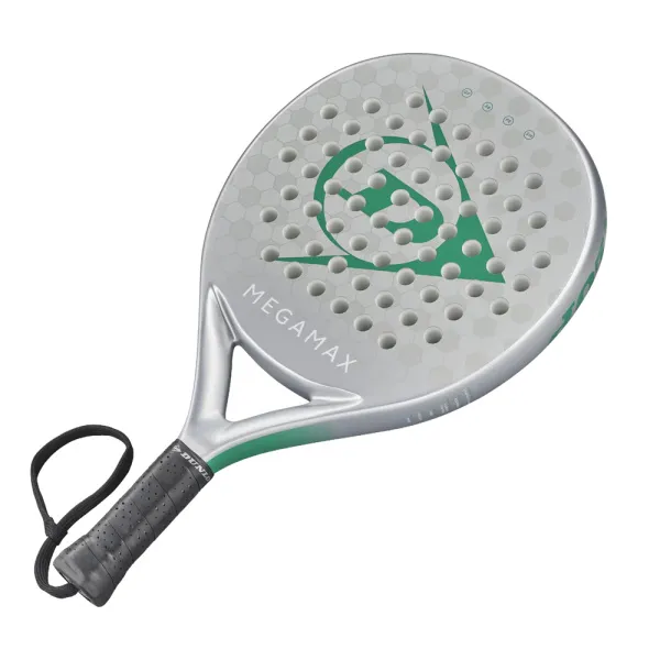 Ракетка для падела Dunlop Megamax Silver, 10370741, для начинающих, графит, серебристый за 11&nbsp;740.20 ₽ в Петрозаводске