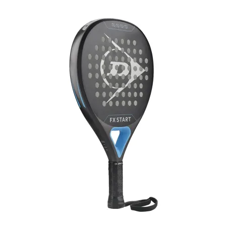 Ракетка для падела Dunlop FX Start, 10370737, для начинающих, гибрид, графит, черно-синий за 13&nbsp;175 ₽ купить в Петрозаводске