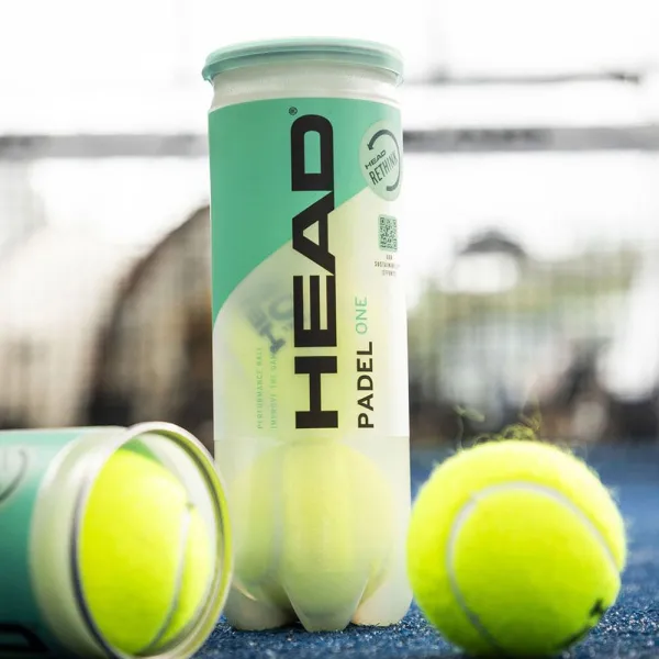 Мяч для падела HEAD Padel One S, 575383, уп.3 шт, FIP Approved, войлок,нат.резина,желтый за 933.30 ₽ в Петрозаводске