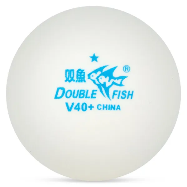 Мяч для наст. тенниса DOUBLE FISH 1* Ball, арт. V40+1, диам. V40+мм,плаcтик,упак.100 шт,белый за 4&nbsp;243.20 ₽ в Петрозаводске