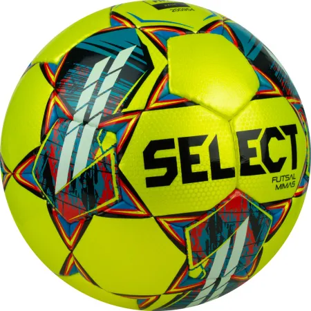 Мяч футзал. SELECT Futsal Mimas, 1053460550, р.4,FIFA Basic, 32 пан, гл.ПУ, руч.сш, жел-сине-красный за 6&nbsp;303.60 ₽ купить в Петрозаводске