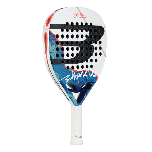 Ракетка для падела BULLPADEL Ionic Power 26, 494411, для продв. игроков, стекловолокно, сине-белый за 28&nbsp;944.20 ₽ в Петрозаводске