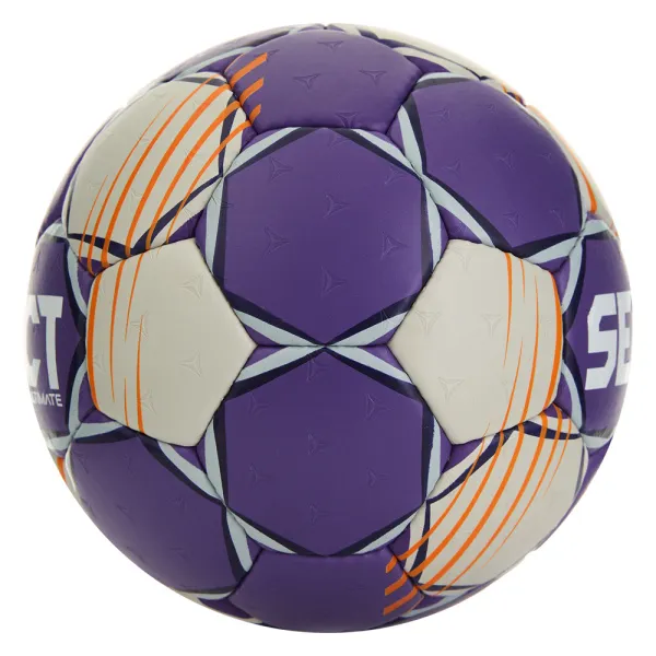 Мяч ганд. SELECT Ultimate Official EHF V24, 1612858999, Senior(р.3), EHF Appr, ПУ, руч.сш, фиол-сер за 15&nbsp;504 ₽ в Петрозаводске