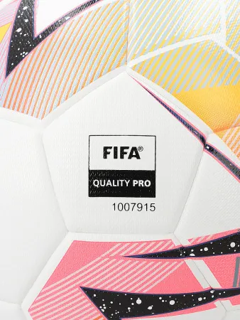 Мяч футзал PUMA Futsal 1, 08376301, р.4, FIFA Quality Pro, 32пан, ПУ, терм.сш, бело-розовый за 6&nbsp;502.50 ₽ купить в Петрозаводске