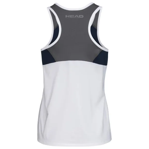 СЦ*Майка жен. HEAD Club 22 Tank Top W 814461-WHDB-L, р.L, 92% полиэстер, 8% эластан, белый за 3&nbsp;500.30 ₽ в Петрозаводске