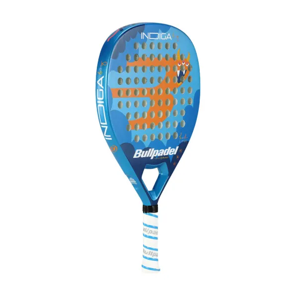 Ракетка для падела BULLPADEL Indiga Jr Boy 26, 494422, для начинающих, стекловолокно,сине-оранжевый за 10&nbsp;480.50 ₽ в Петрозаводске