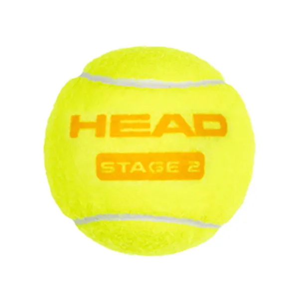 Мяч теннисный детский HEAD Stage 2 Orange, 578423,уп.3 шт, фетр,нат.резина,желто-оранжевый за 836.40 ₽ в Петрозаводске
