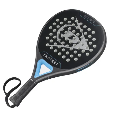 Ракетка для падела Dunlop FX Start, 10370737, для начинающих, гибрид, графит, черно-синий за 13&nbsp;175 ₽ купить в Петрозаводске
