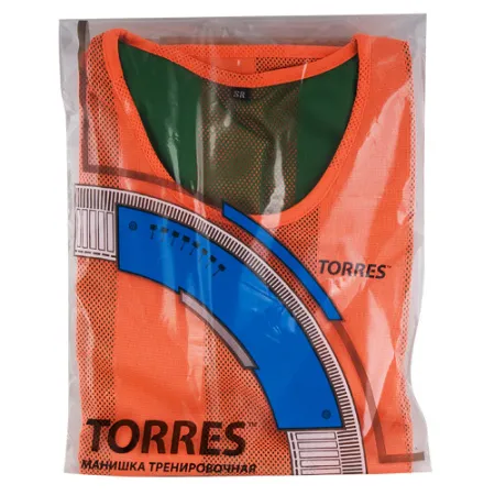 Манишка детская TORRES двухсторонняя, TR11949O/G, р.Jr, тренировочная, полиэстер, оранж-зелен за 1&nbsp;026.80 ₽ купить в Петрозаводске