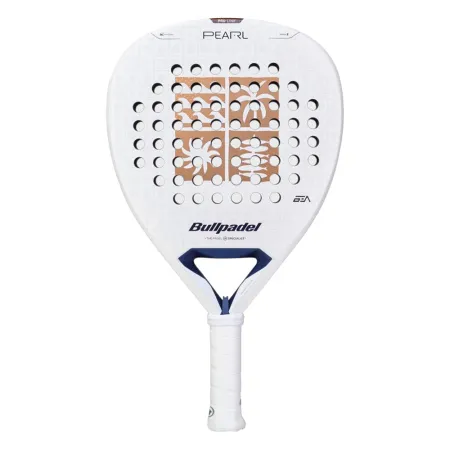 Ракетка для падела BULLPADEL Pearl 27, 497249, для проф-в, стекловолокно,карбон, бело-золотистый за 44&nbsp;319 ₽ купить в Петрозаводске