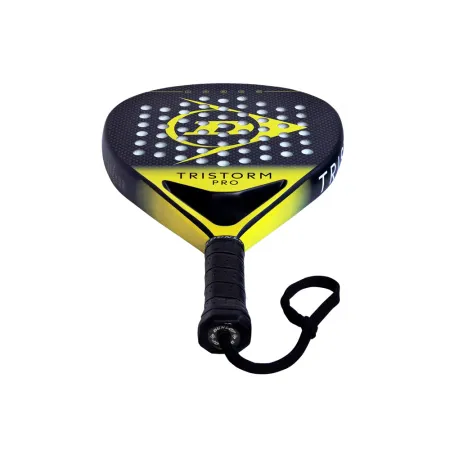 Ракетка для падела Dunlop Tristorm Pro, 10359946, для опытных игроков, графит, черно-желтый за 19&nbsp;643.50 ₽ купить в Петрозаводске