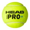 Мяч для падела HEAD Padel Pro+, 540203, уп.3 шт, FIP Approved, войлок,нат.резина,желтый за 933.30 ₽ купить в Петрозаводске
