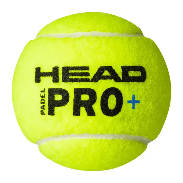 Мяч для падела HEAD Padel Pro+, 540203, уп.3 шт, FIP Approved, войлок,нат.резина,желтый за 933.30 ₽ в Петрозаводске